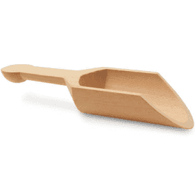 Wooden Laundry Scoop