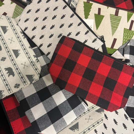 Seasonal Cosmetic Pouch